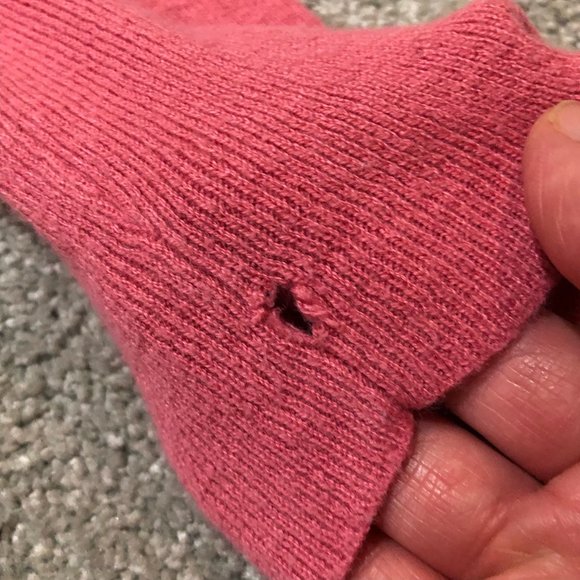 Motherhood Maternity Sweater Long Sleeve Shirt Pink - Picture 4 of 4